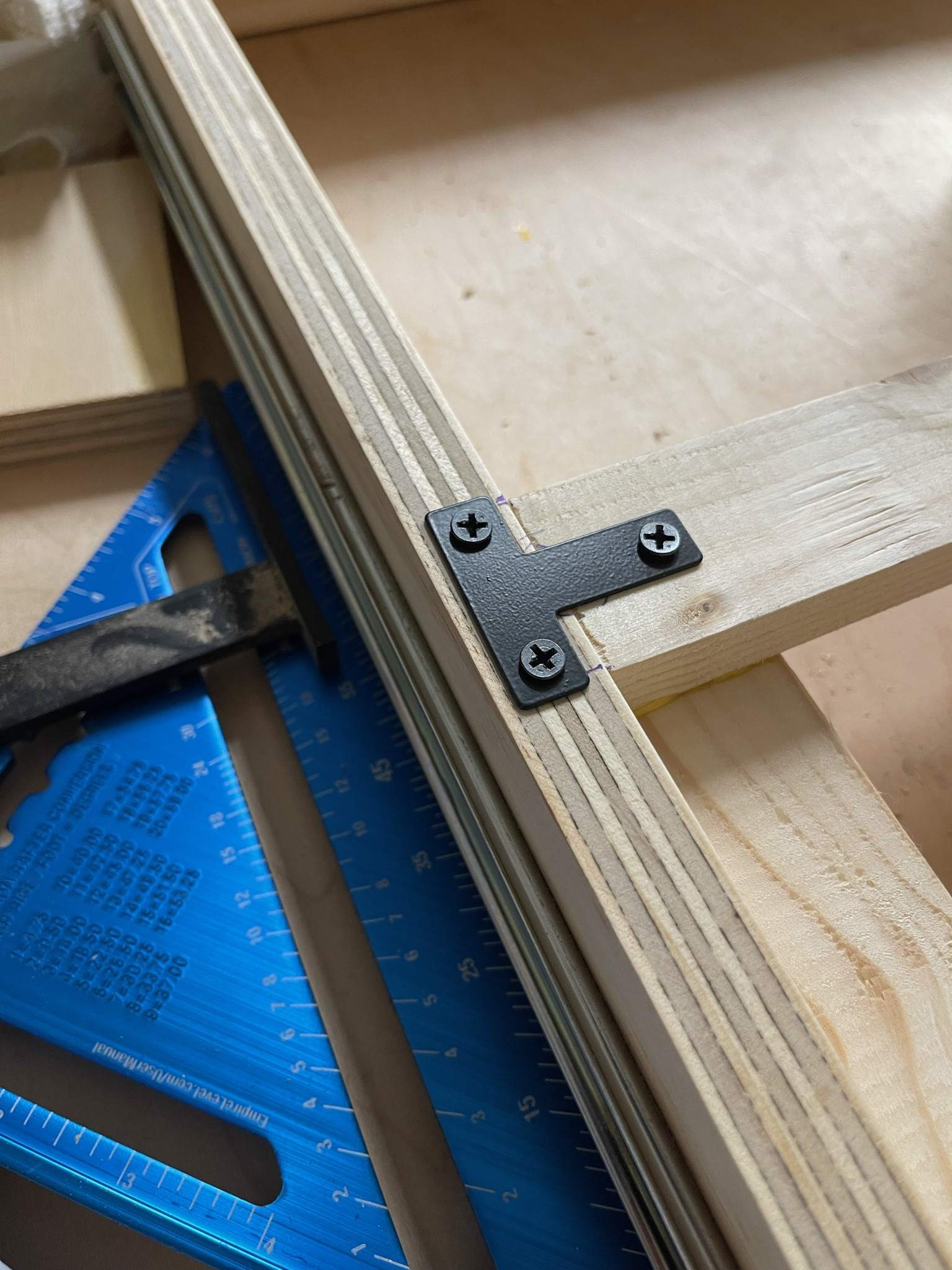 Custom Wine Rack with 3 sliding drawers